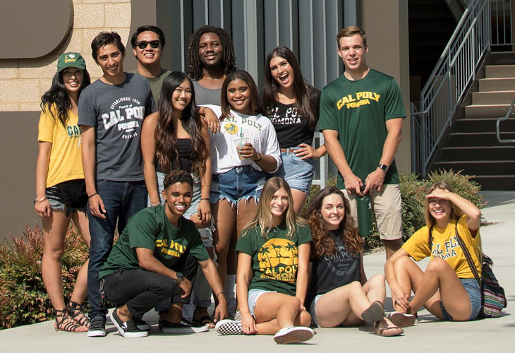 group of CPP students