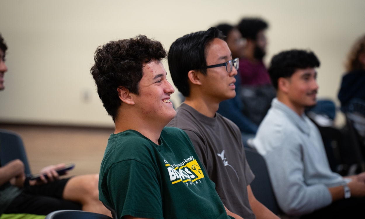 Two students compete in an eSports tournament