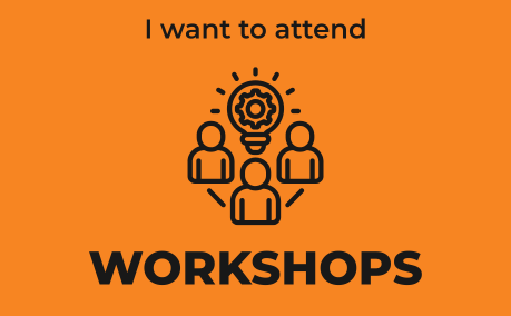 I want to attend workshops with an icon of a laptop