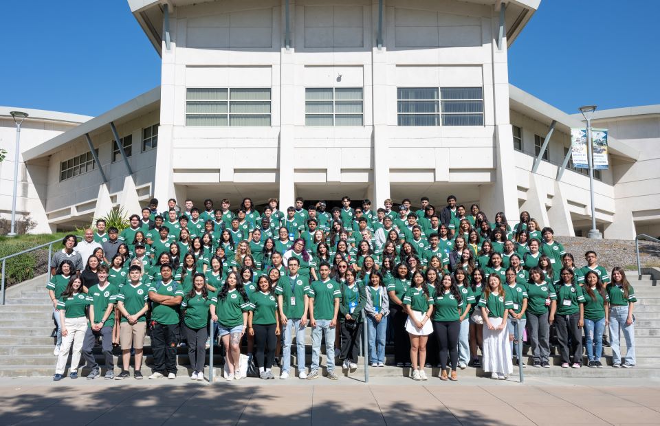 Group photo of Bronco Scholars