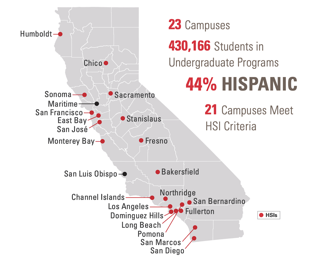 Map of CSU HSIs 