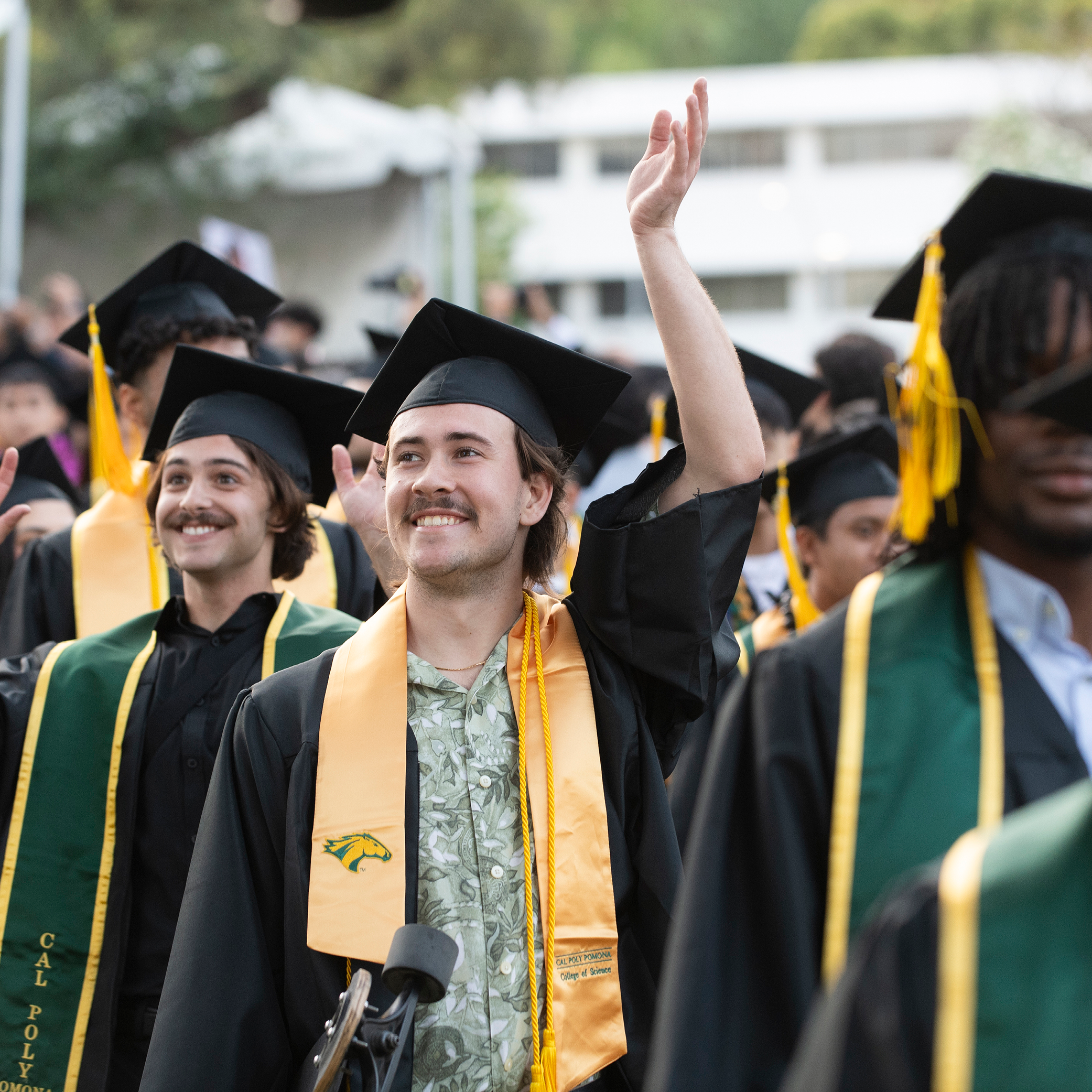 Graduate at Commencement