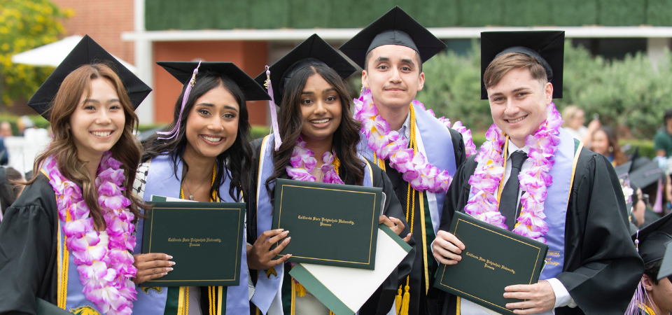 Group of students at graduation