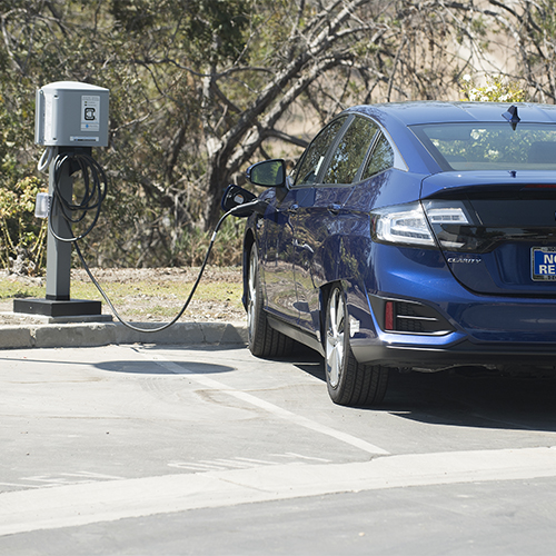 EV Charging Station at the Collins College