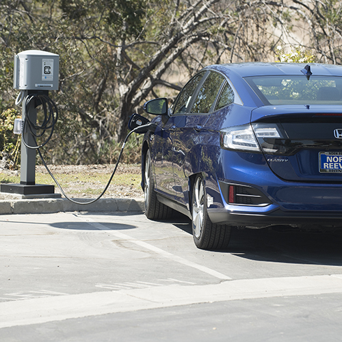 Collins College Electric Vehicle Charging Station