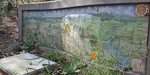 Mural in Ethnobotany Learning Center