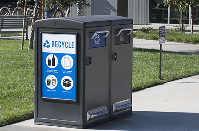 Cal Poly Pomona Recycle Bins