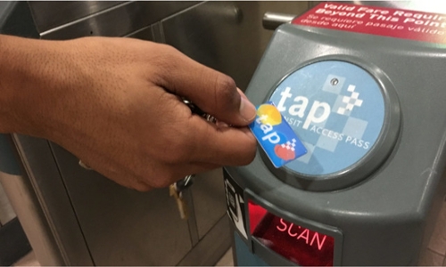 Tap card access