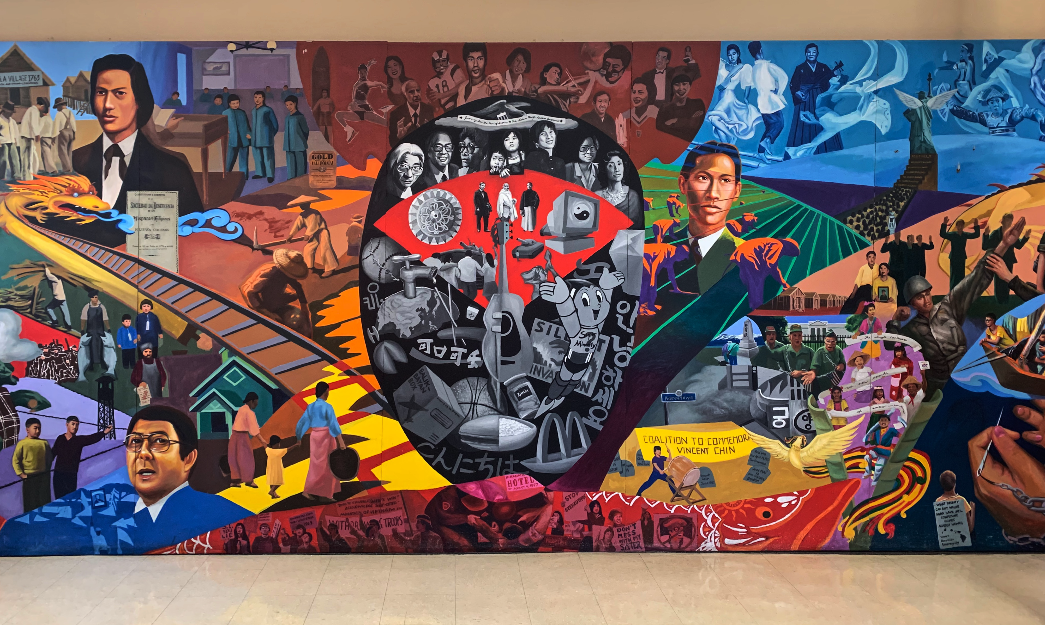 The mural