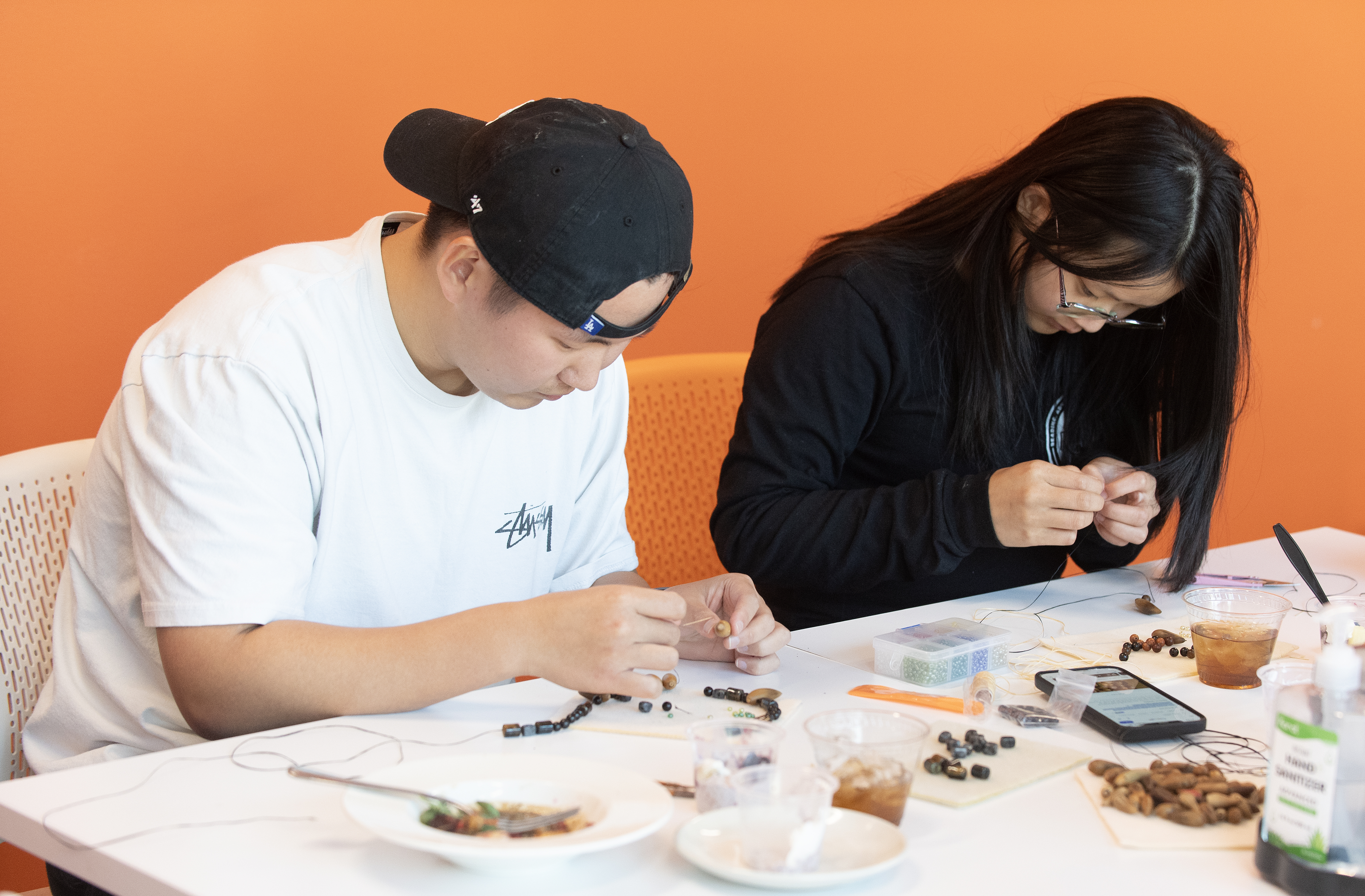 Students participate in a NASC event