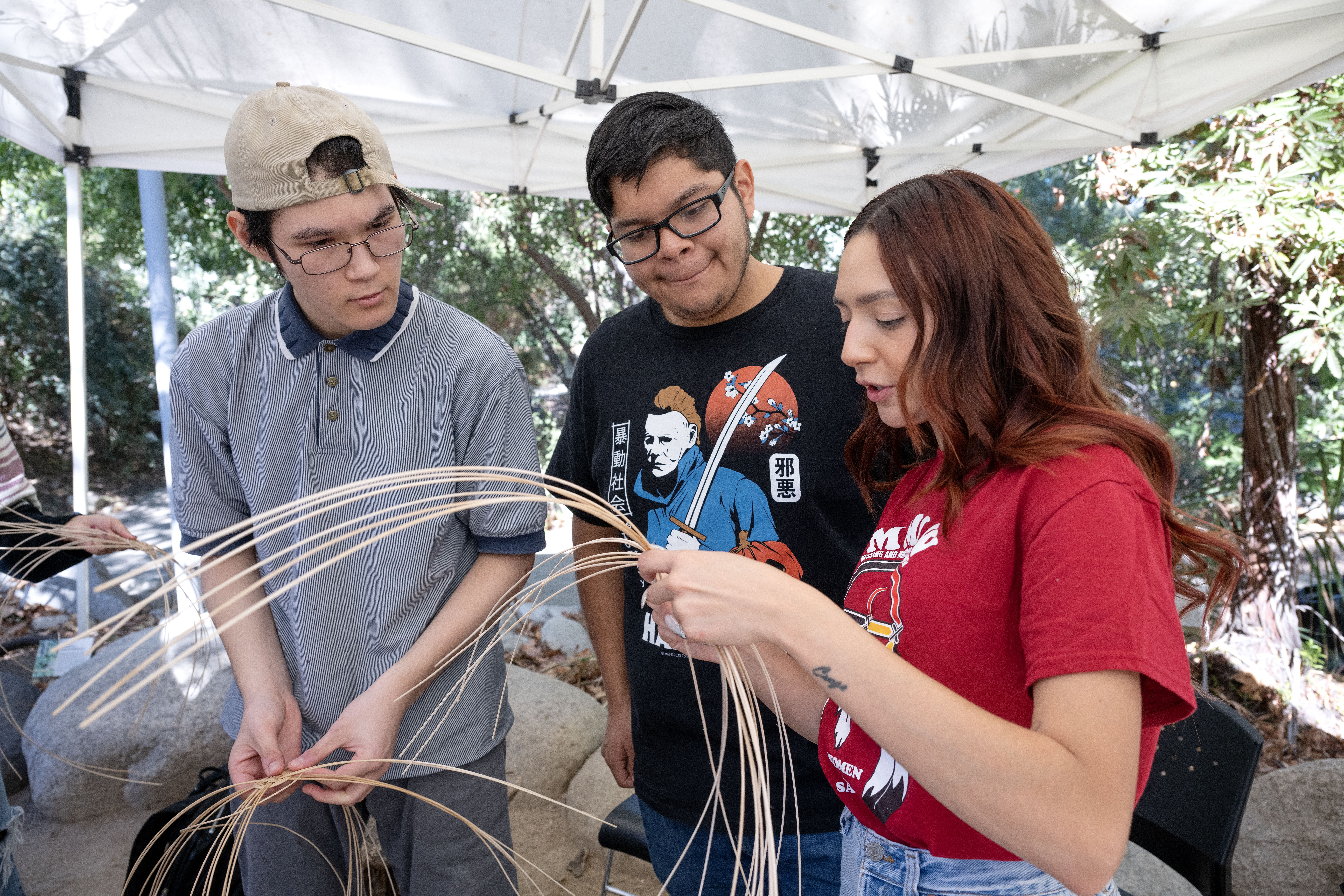 Students participate in a NASC event