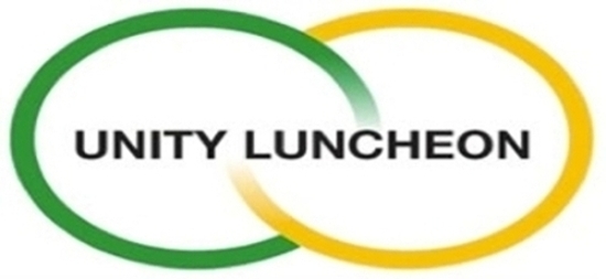 Unity Luncheon general logo, with two circles connecting