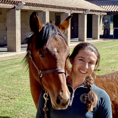 Rebecca Herrera with horse