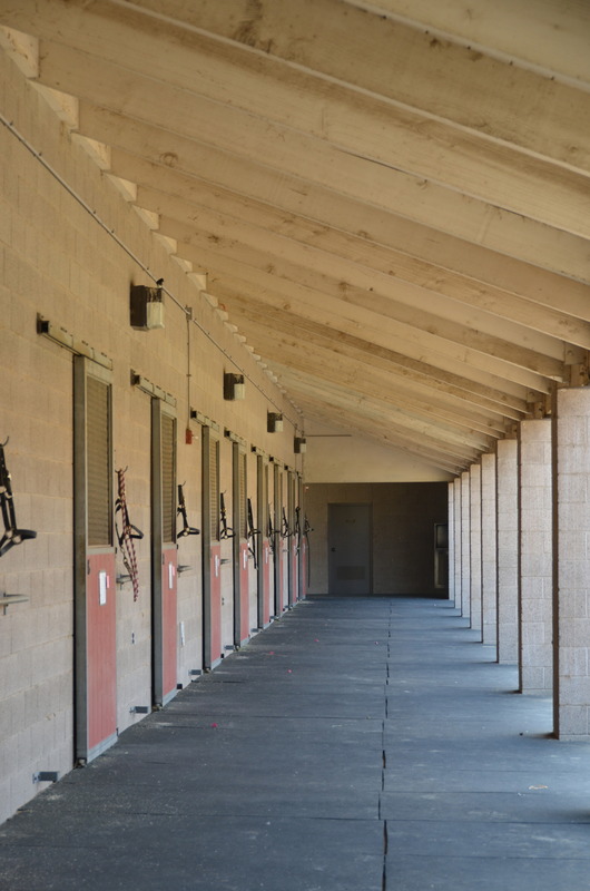 Main barn corridor