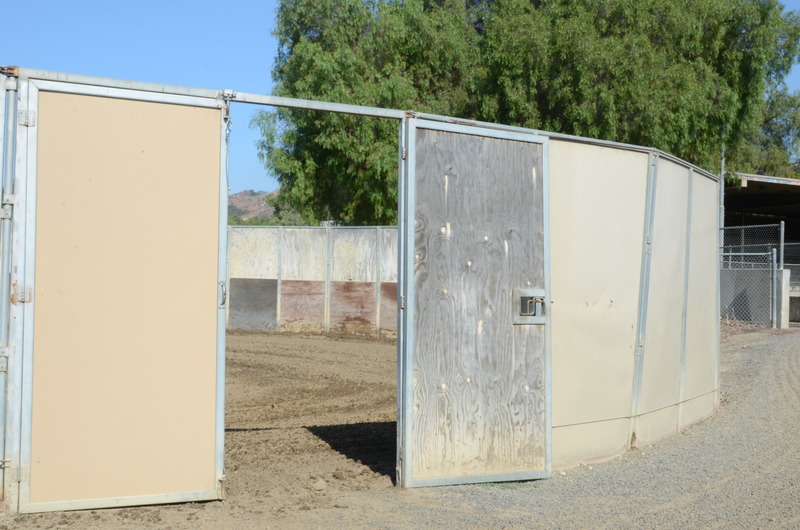 Main barn rodeo wall