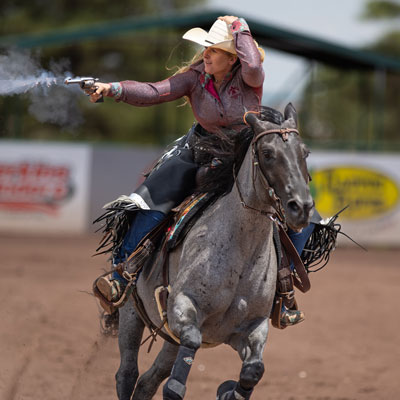 Cheyenne Thayer with horse