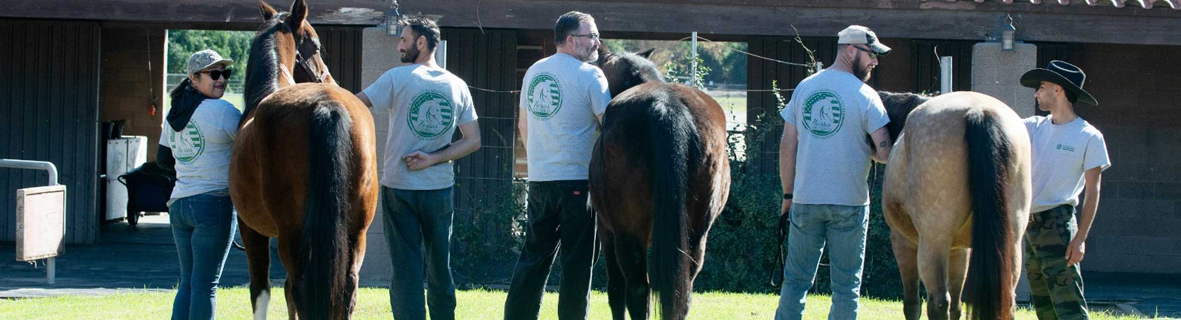 Equestrian with smiling horse