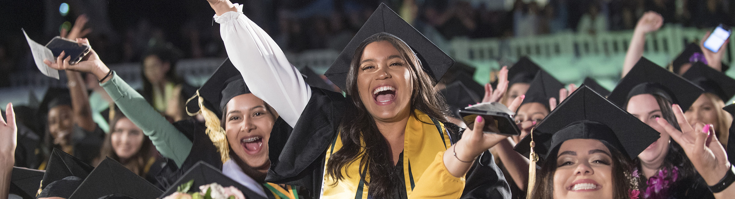 Huntley College Graduates Celebrate