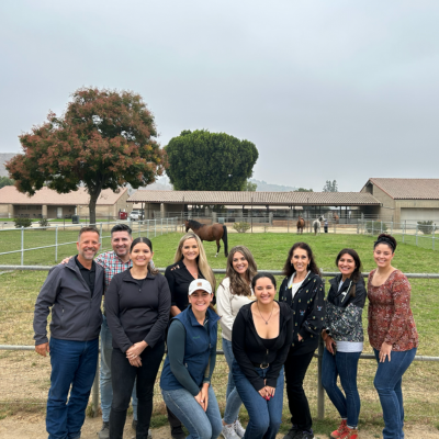 TeachingHorse Facilitators Group Photo at the Arabian Horse Center.