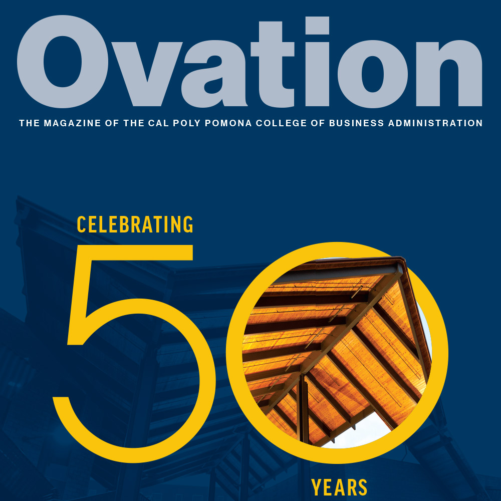 cropped cover of Ovation 50th Anniversary Issue magazine cover