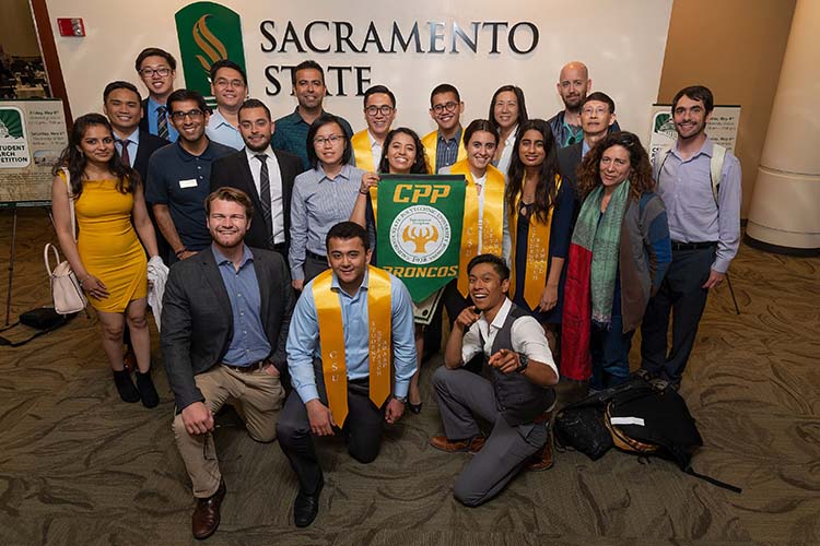 CPP students who participated in the CSU event
