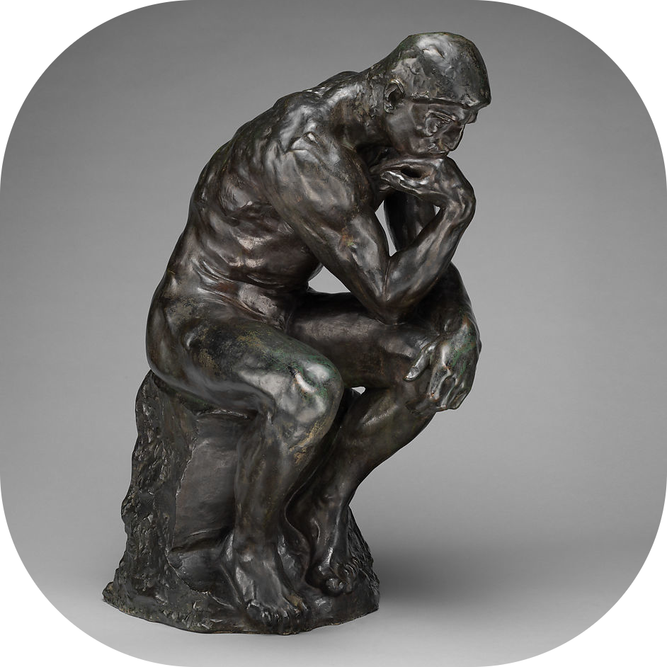 thinker statue