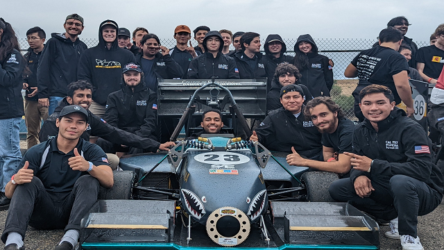 CPP SAE Formula Team Wins 1st Place!