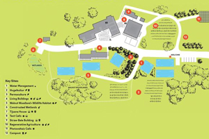 Map of the Visitors Guide 