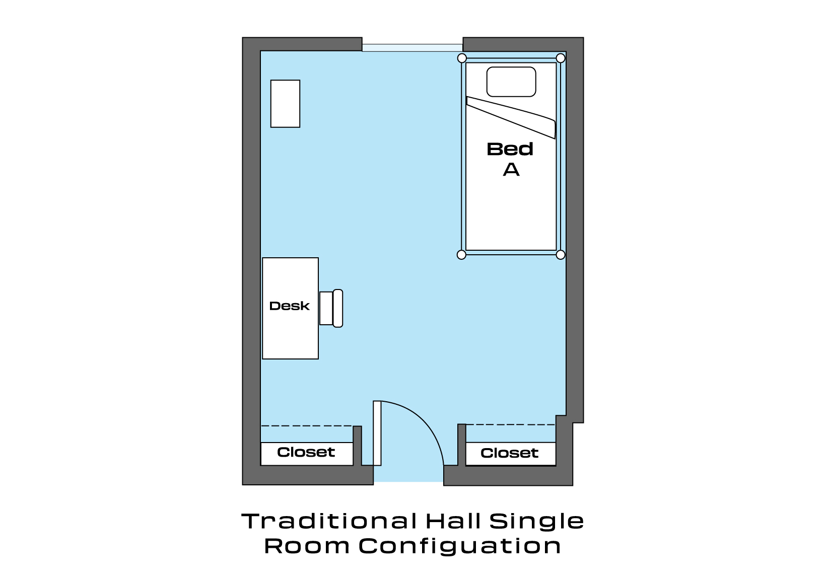 Traditional Hall Room Configuration