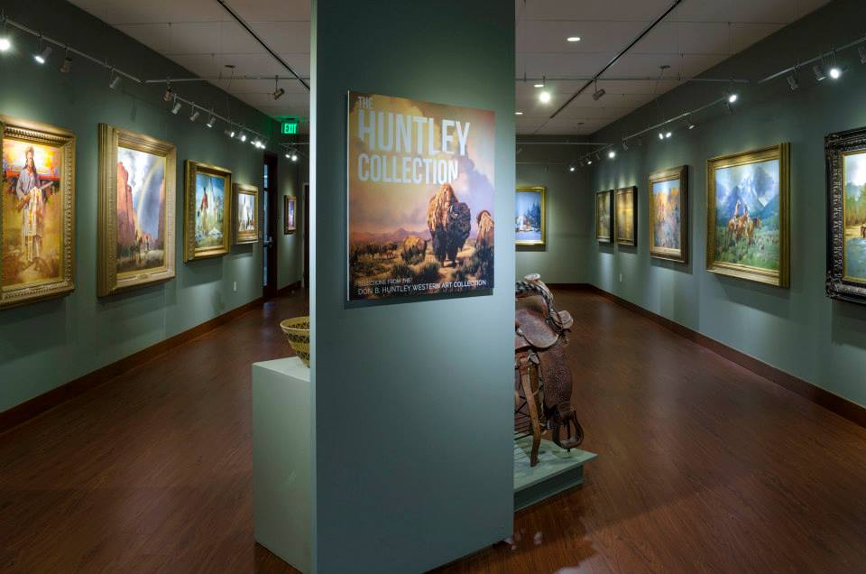Installation View, Front of Gallery, The Huntley Collection, 2016.