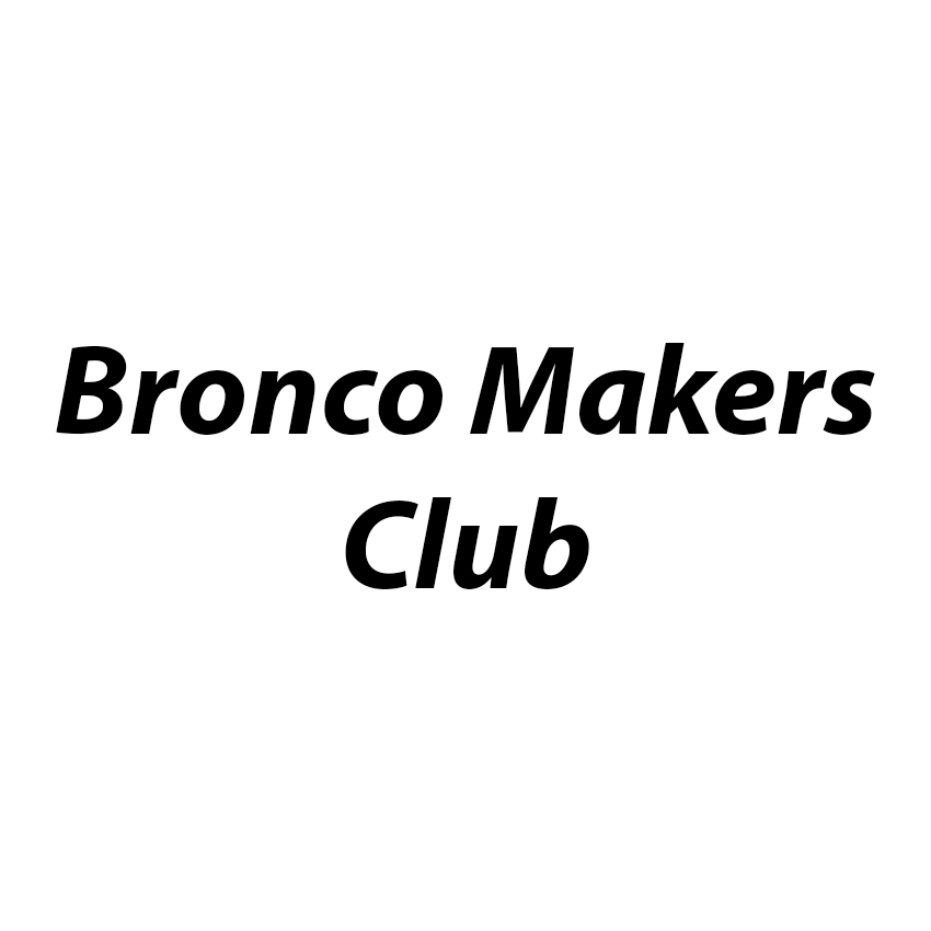 Bronco Makers Club Logo