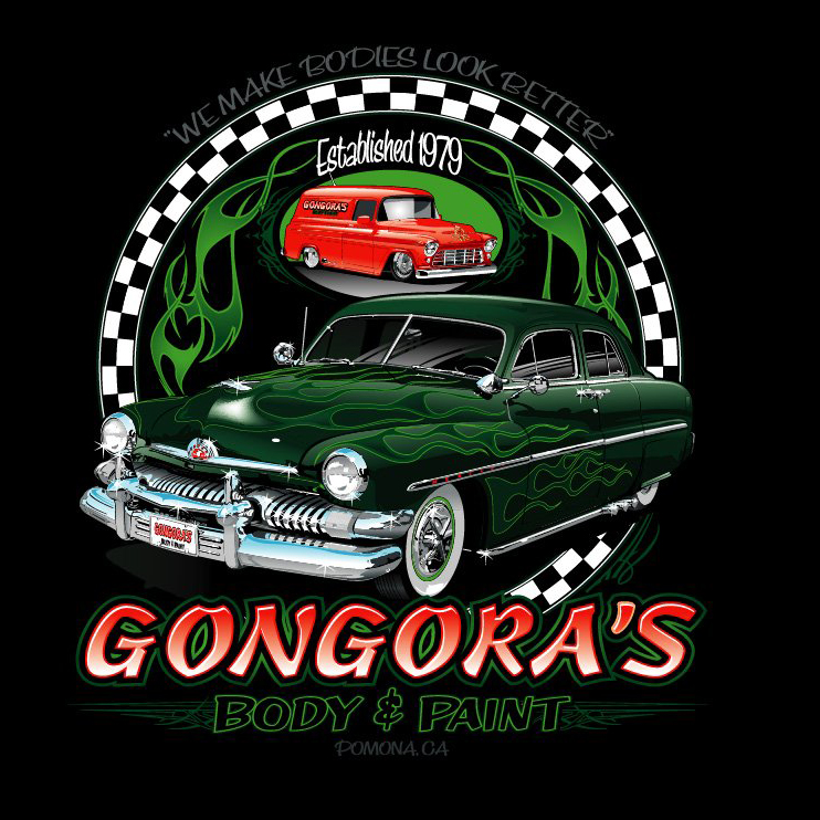 Gongora’s Body & Paint Logo