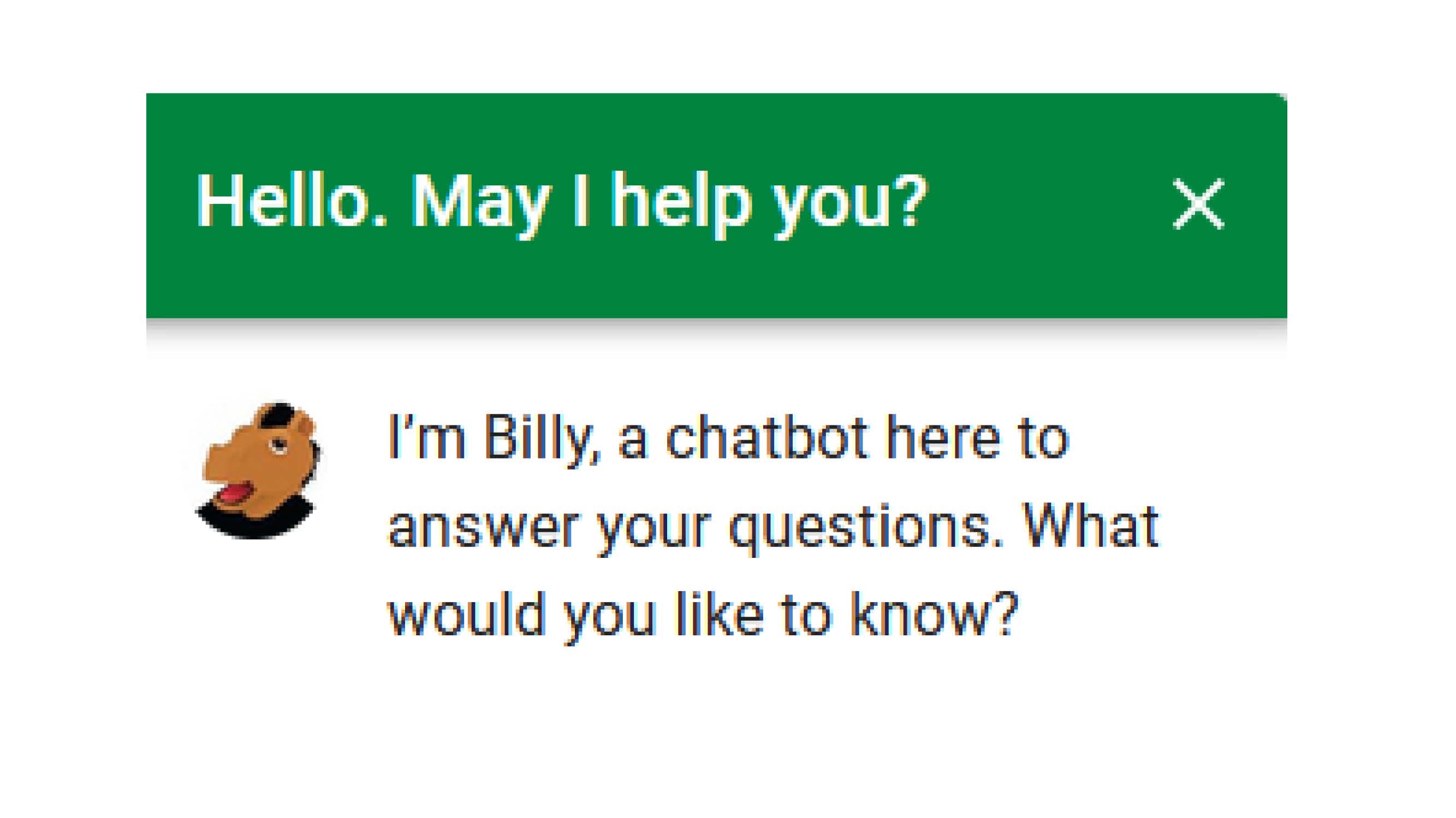 Billy bronco chatbot