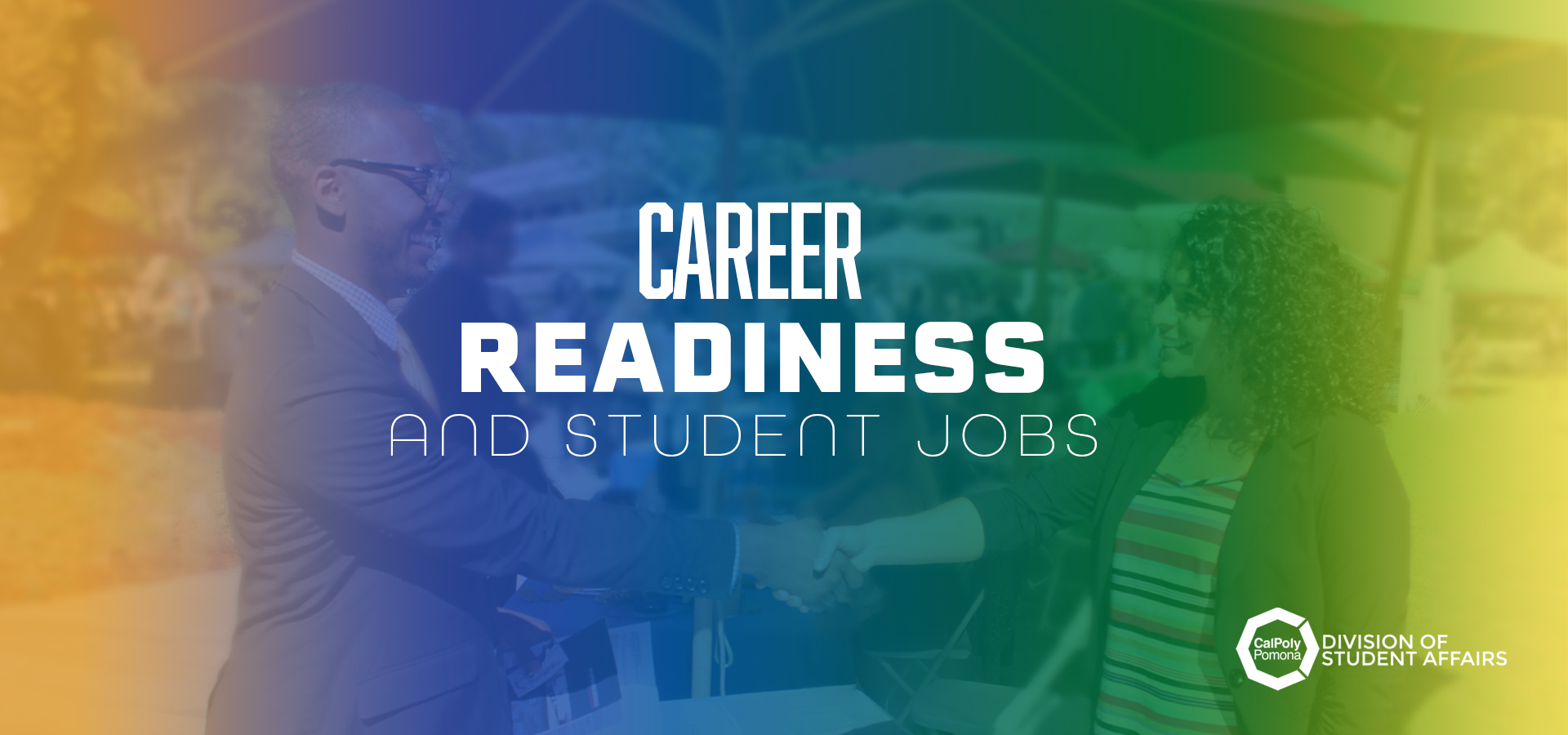 career readiness banner with employer and student 