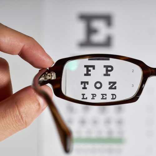 Unsurpassed Benefits - eye glass and vision eye chart